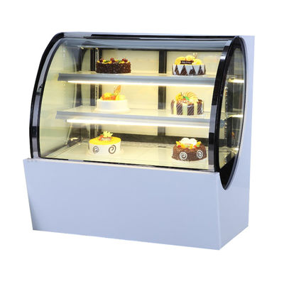 Bakery Refrigerated Cake Display Cabinet Marble Base Cold Showcase Refrigerator
