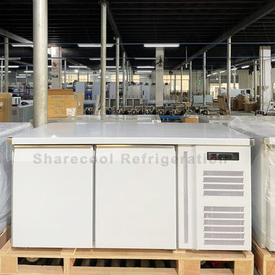 Europe Standard 2 Door Undercounter Chiller AISI 304 Stainless Steel