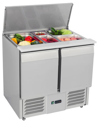 2 Doors Refrigerated Saladette Counter